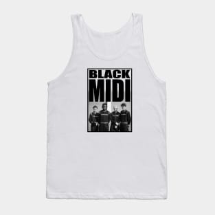 BLACK MIDI ART Tank Top